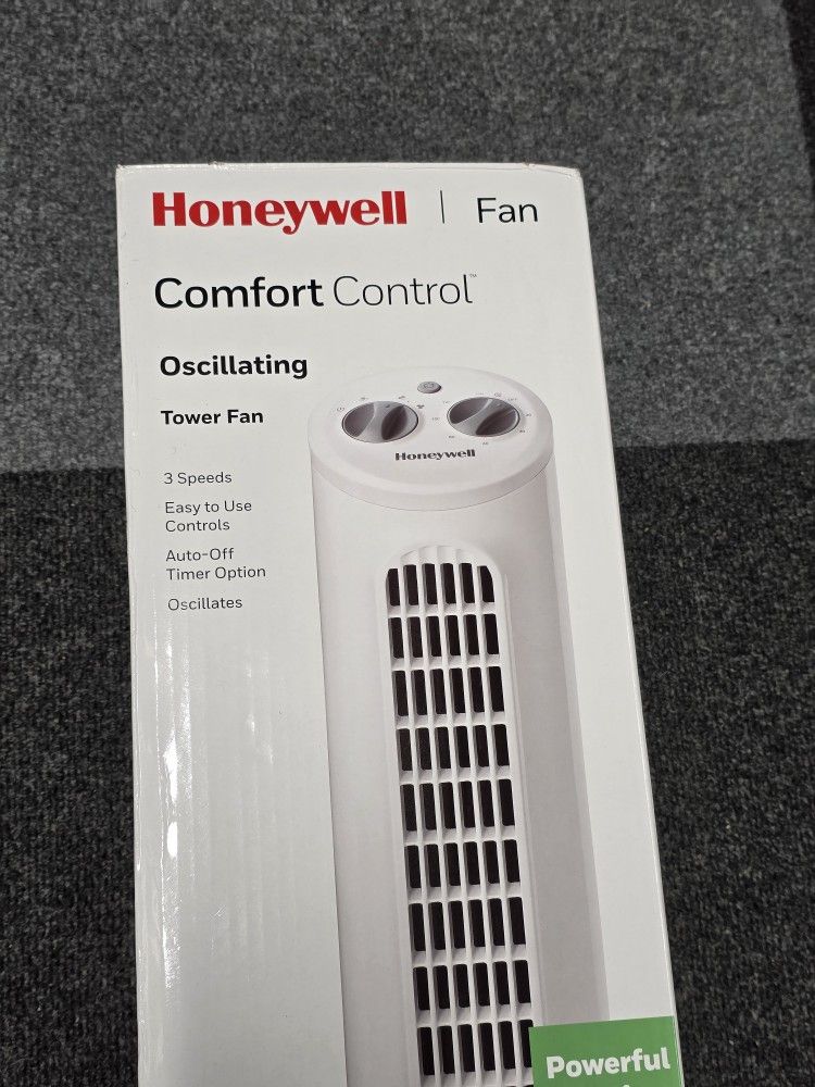 Honeywell Comfort Control Tower Fan (sealed)