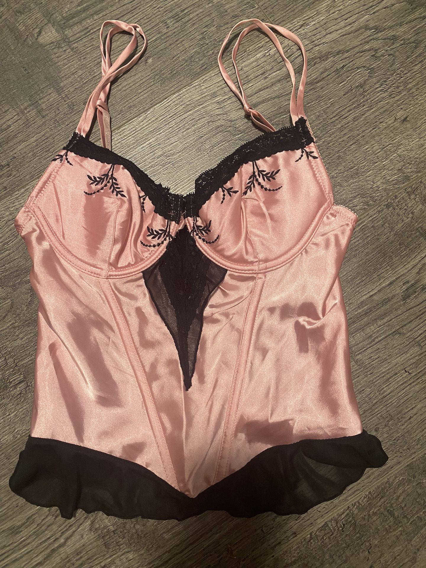 Pink  Lingerie Corset 