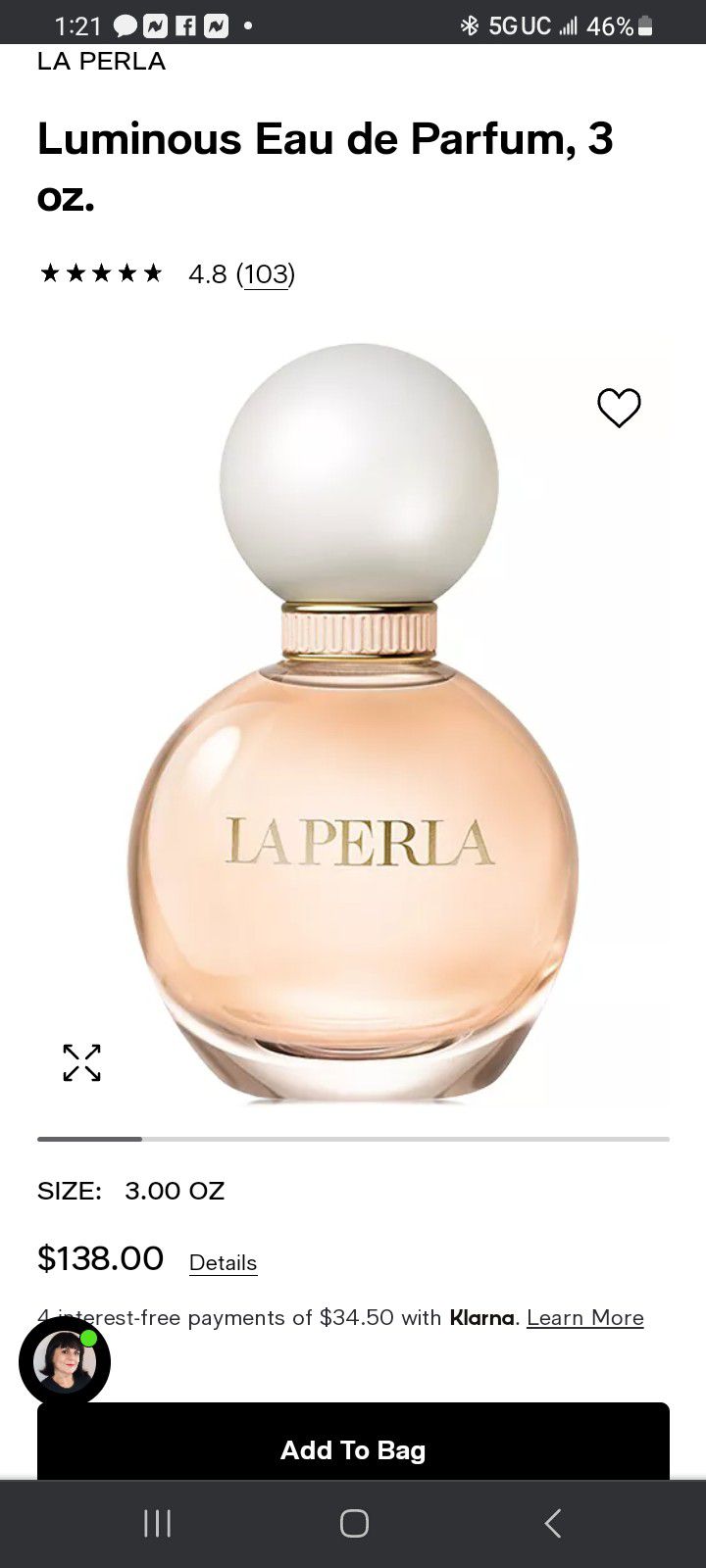 Laperia Woman's Perfume