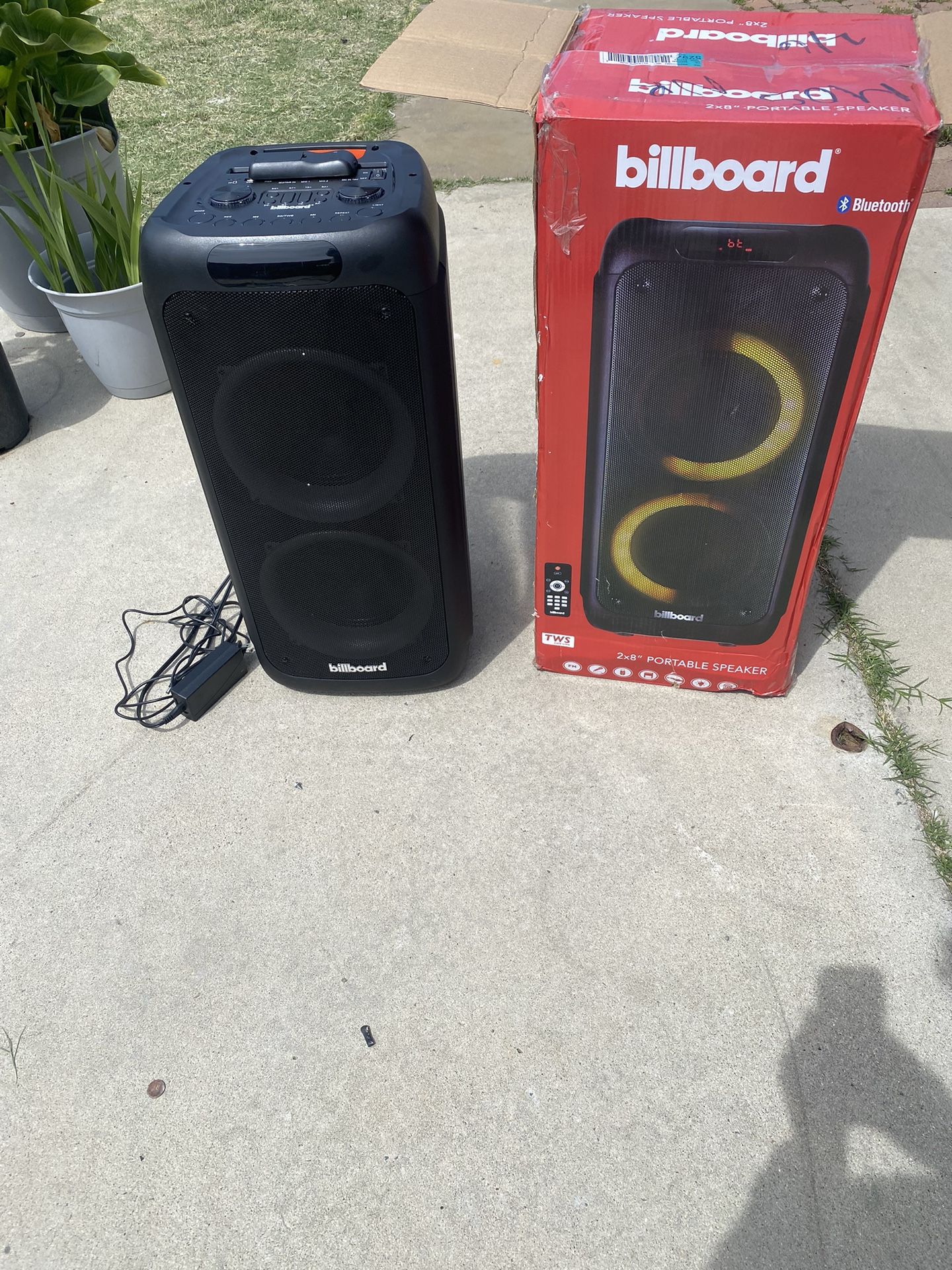 Billboard 2x8 Portable Speaker Rechargeable