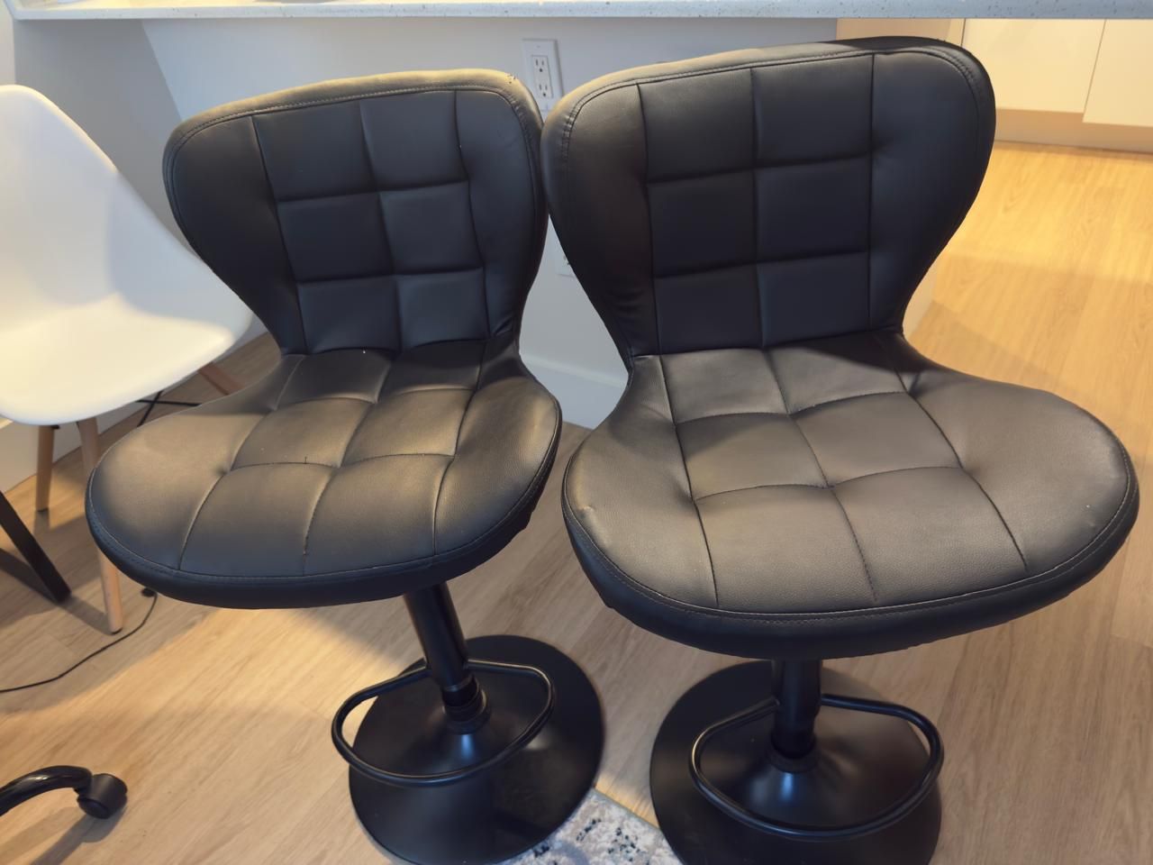 2 Black Stools