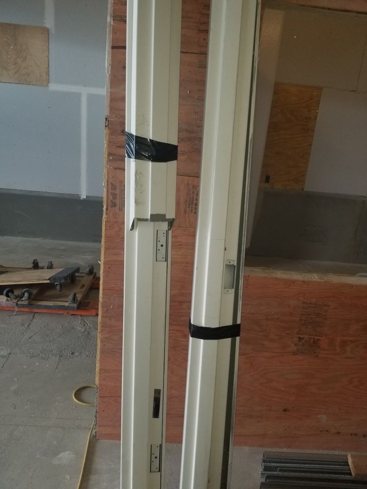 7 foot tall metal door frames