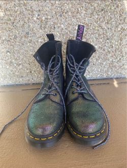 Iridescent Doc Martens