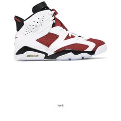 2021 air jordan 6 og carmine sz 10.5