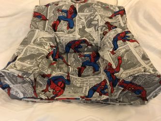 Brand new PBKIDS regular size Spider-Man Anywhere chair cover with handle zipper