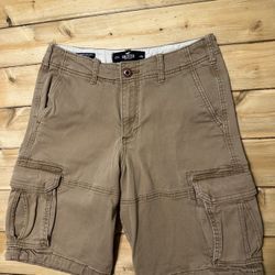 * Men’s Tan Cali Longboard Cargo Short 12 Hollister California Cargo Shorts Size 30 
