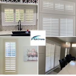 Interior Window Shutters - Blinds, Shades, Sliding & French Doors, Persianas De Madera IG: @astro_shutters / CALL OR TEXT ANYTIME! (951) 573-2560 