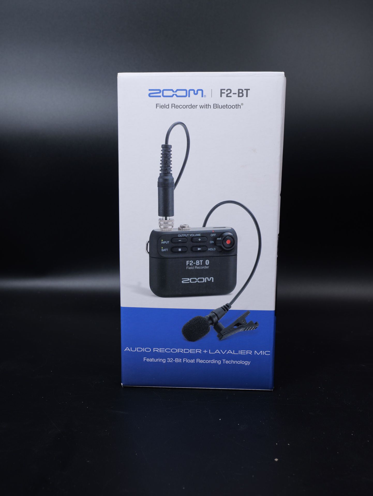 Zoom F2-BT 32-bit Field Recorder Lavalier Microphone