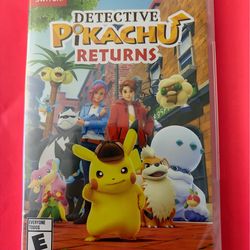 Detective Pikachu Returns Nintendo Switch