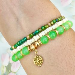 Semiprecious Stone Bracelet