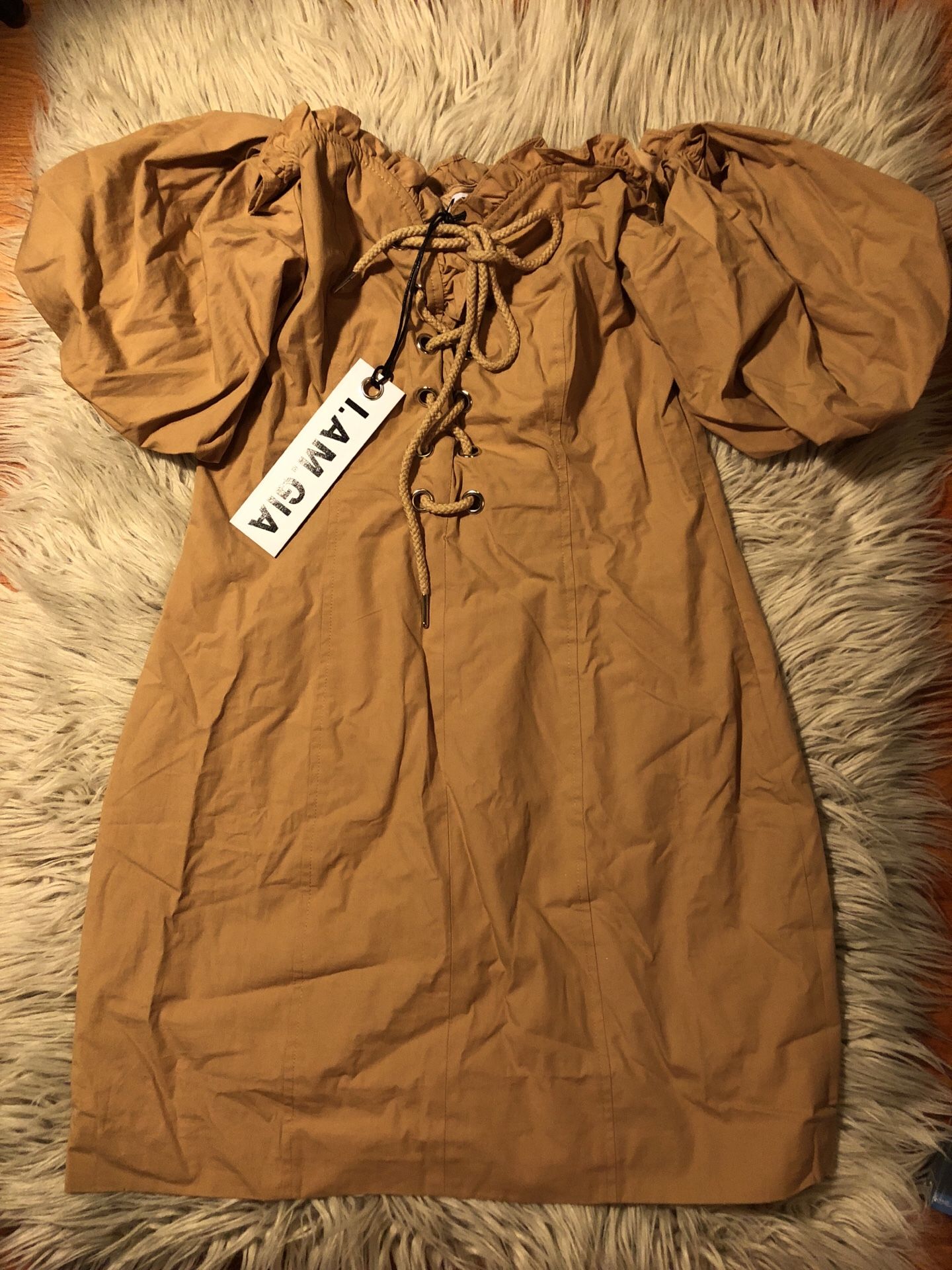 I.AM.GIA Alya Dress Tan