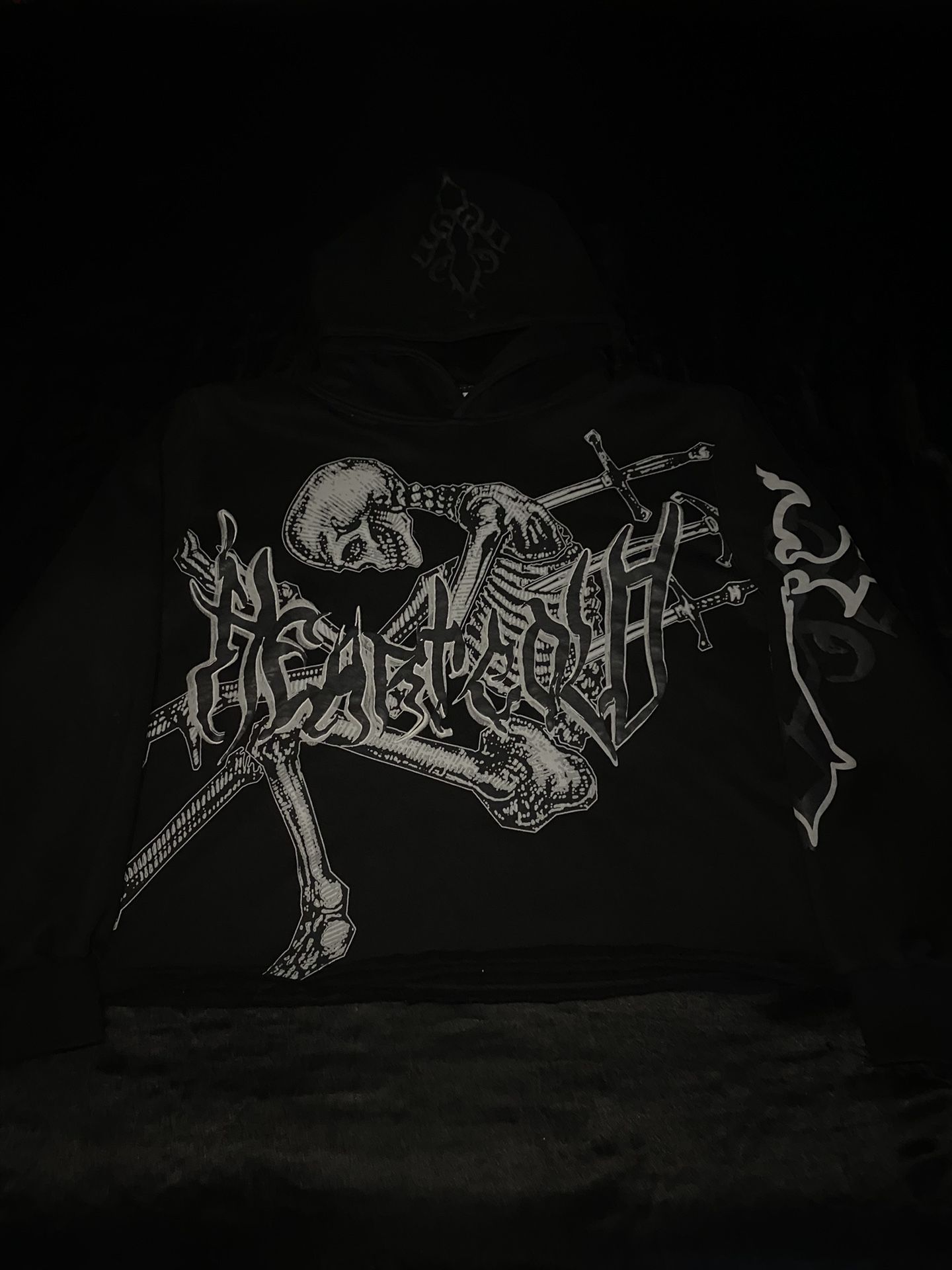 heartcold boxy hoodie size medium