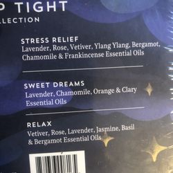 Essential Oil Organic Three Pack Blends Relax Sleep Tight Cold Pressed Steam  Distiled Oil