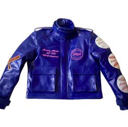 Luxxury Leather Military Jacket 