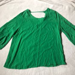 Women’s Green Blouse