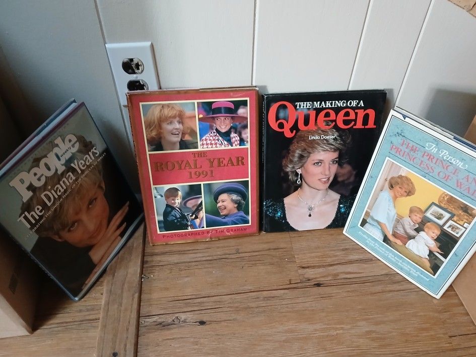 Princess Diana Hardcover Books