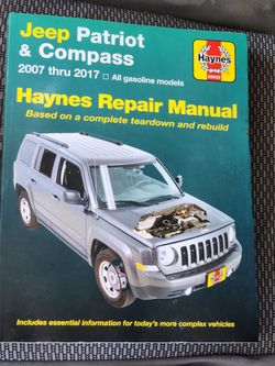 Haynes Repair Manual: 2007 Jeep Compass!