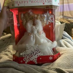 ( 250 obo) vintage limited edition christmas mattel barbie dolls / native american barbie dolls