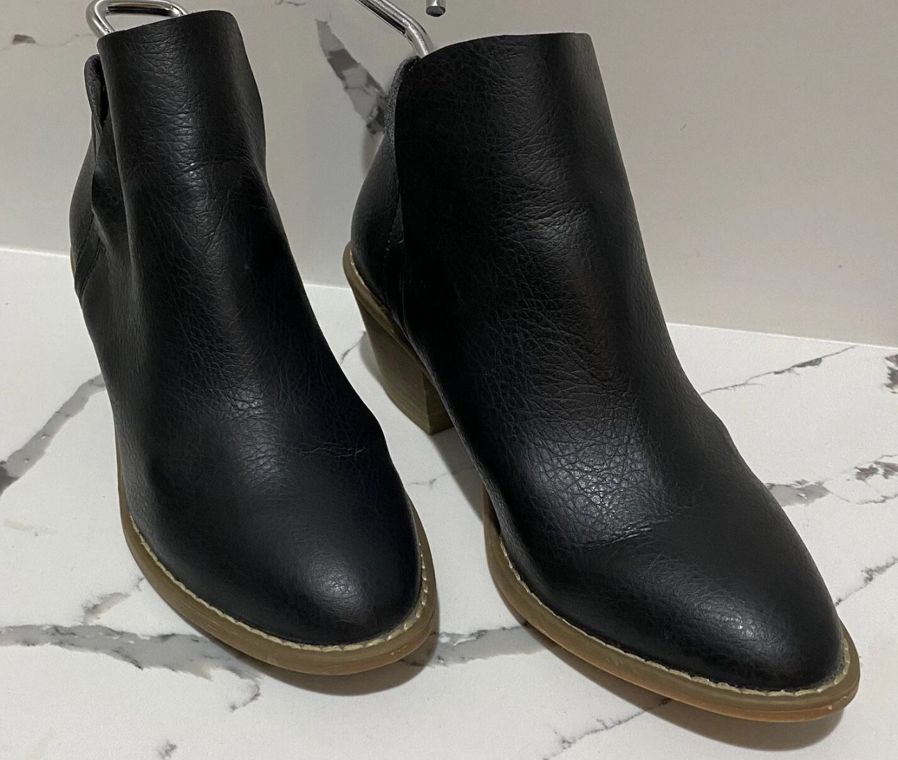 Black Ankle Bootie, Size 7