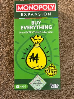New Monopoly Buy Everything Expansion