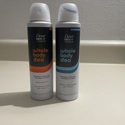 Dove Men Spray Deodorants - $5 Each 