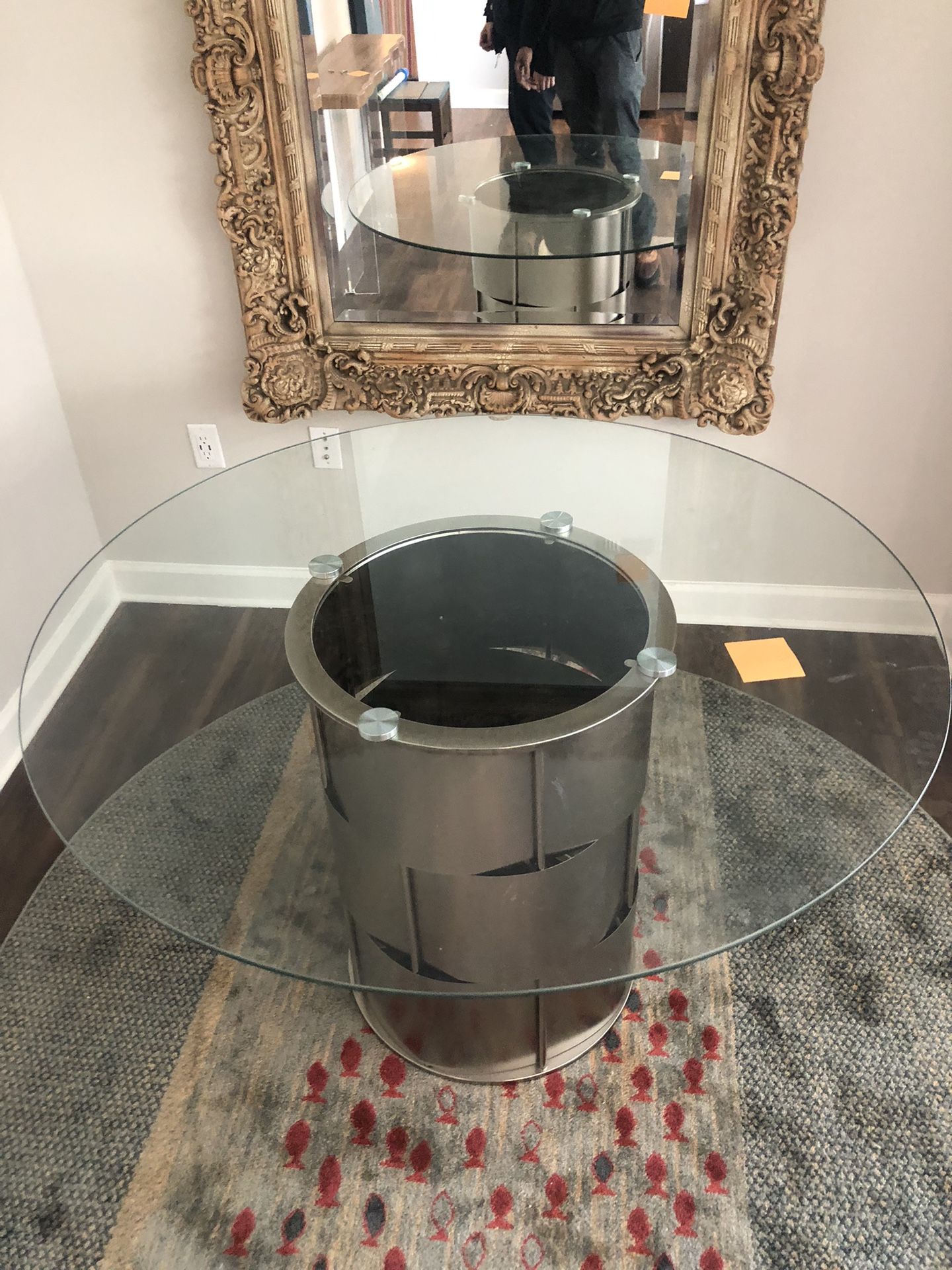 Dining Table With Glass Top