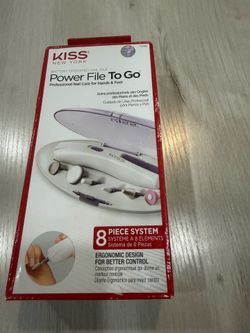 KISS New York Power File To Go – New, Never Used (8-Piece Set)