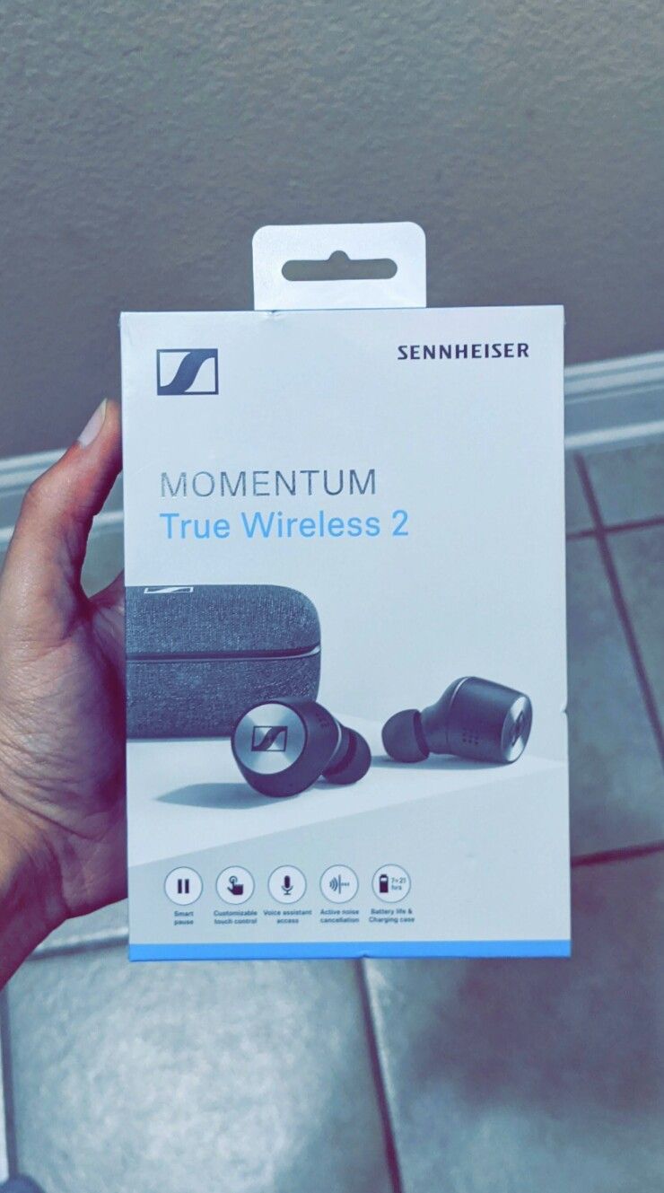 Sennheiser - MOMENTUM True Wireless 2 Noise Cancelling Earbud Headphones, Brand New in Box