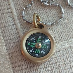 MecArmy CMP Titanium/Brass EDC Compass