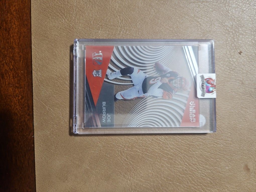 2020 PANINI CHRONICLES CLEAR VISION ROOKIES CV1 JOE BURROW