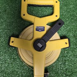 Kobalt 100 ft Open Reel Fiberglass Tape Measure - Surveyor Measuring Tape