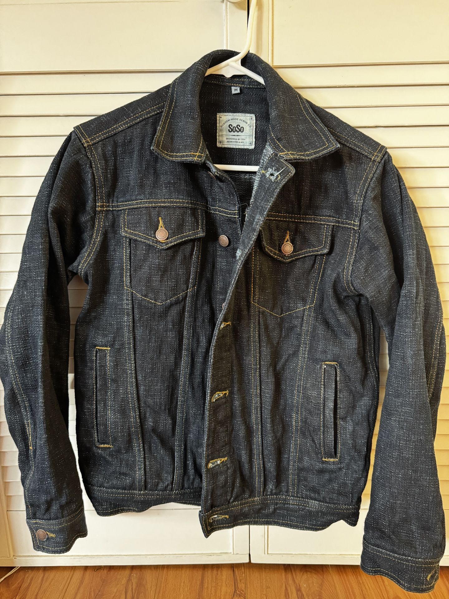 Indigo Slub Type 3 Jacket -SoSo Denim
