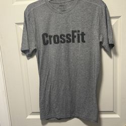 No Bull Crossfit Gray Spellout Short Sleeve T-Shirt Men's Size Small Gym