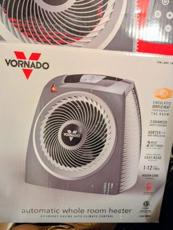 Vernado heater & Honeywell fan