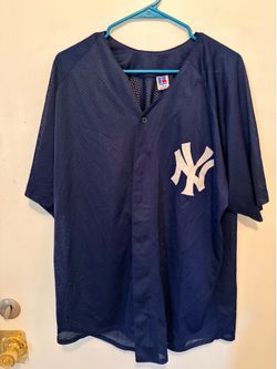 Mesh New York Yankee button shirt