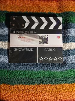 Chalk Board Movie Slate