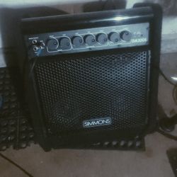 DONNER ELECTRIC DRUM SET WITH SIMMONS DAV2005 AMP 