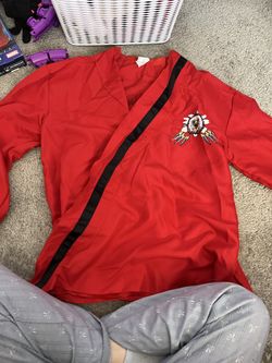 cobra kai eagle fang costume top XL