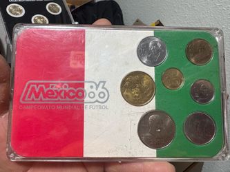 Set del mundial de Mexico 1986