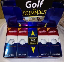 Vintage Maxfli Noodle Long & Soft Golf Balls 12 Balls