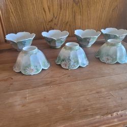 Vintage Hand Painted Porcelain Bowls 7 