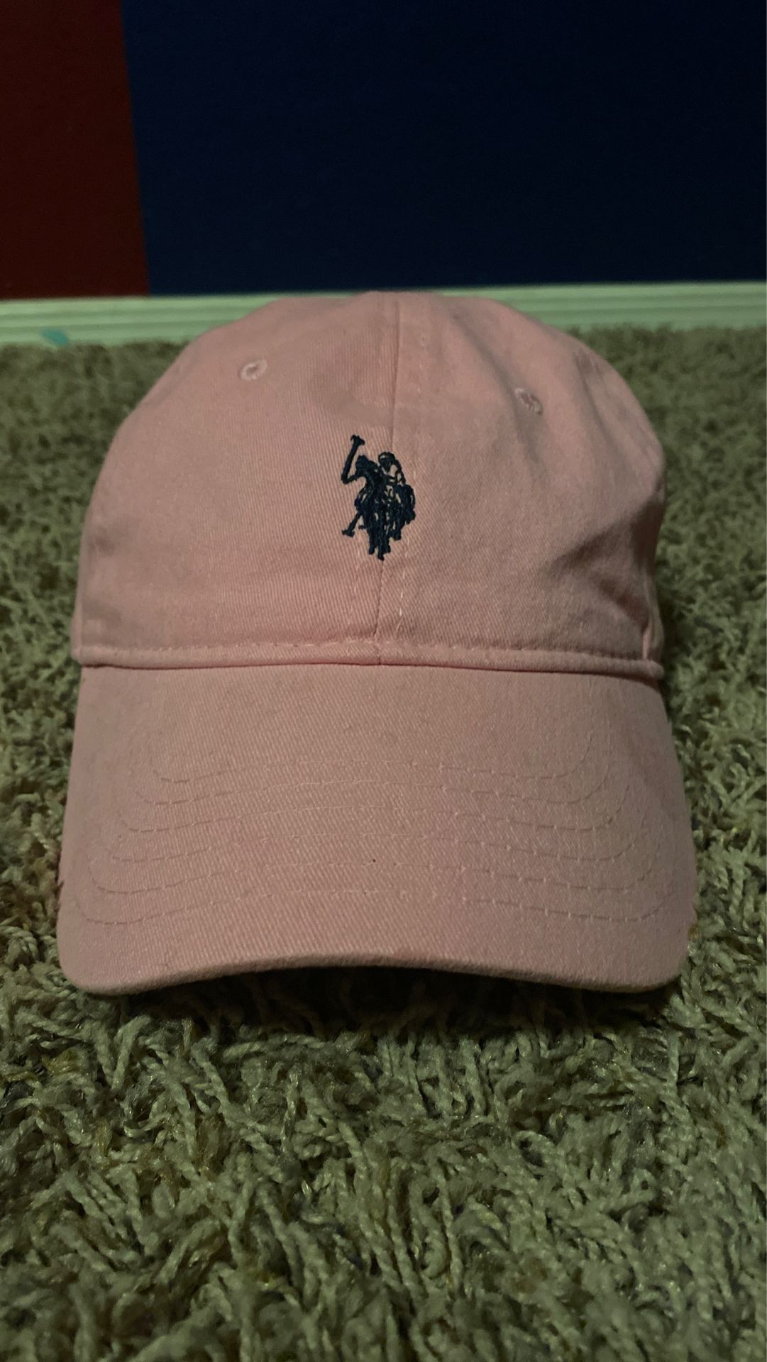 Pink Polo Dad Hat