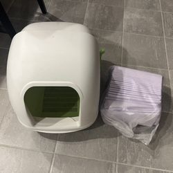 Breeze No-mess Cat Litter Box