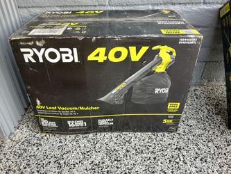 LEAF VACUUM RYOBI 40V TOOL ONLY