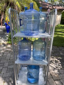12 water bottle rack