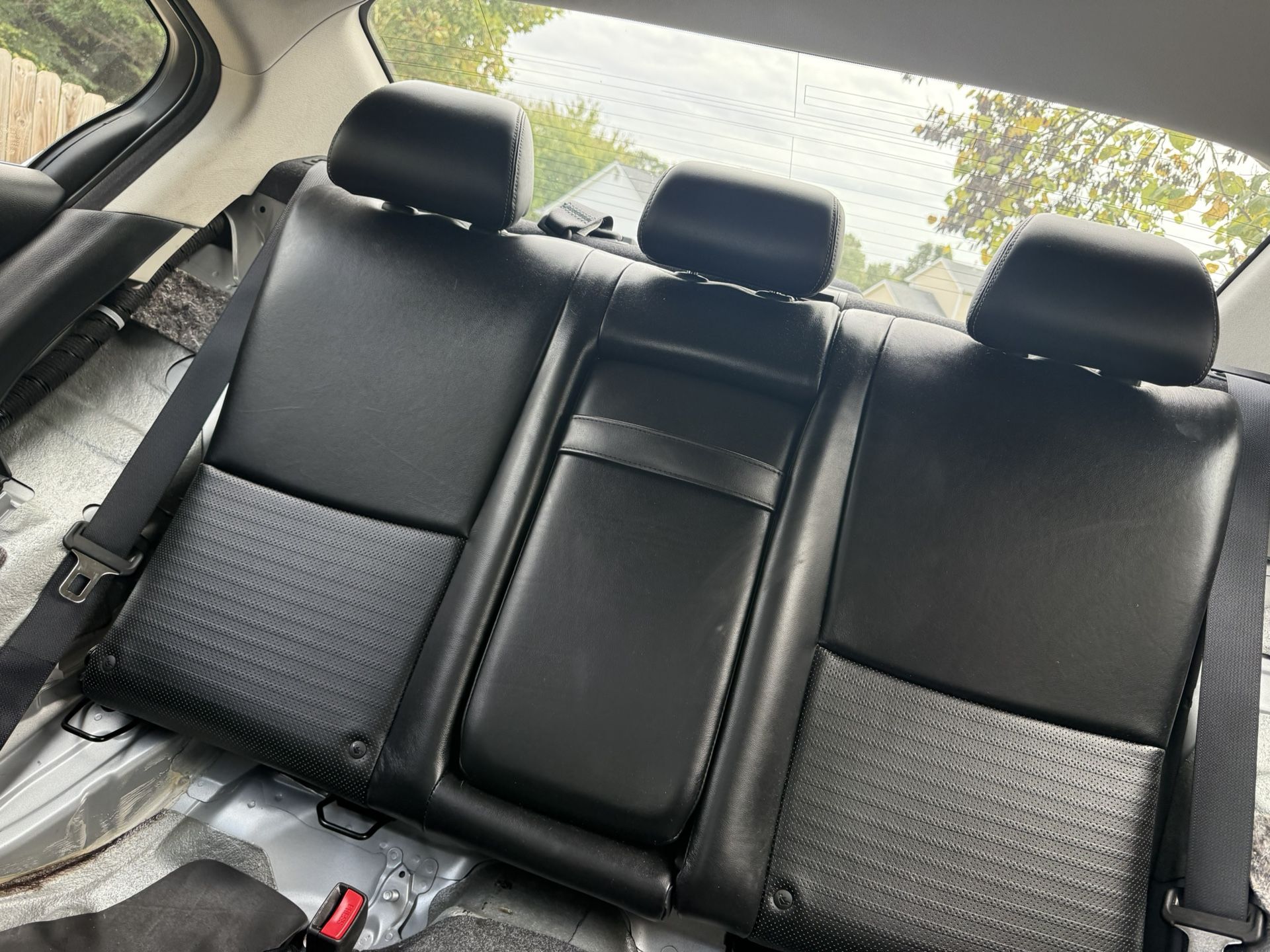 Q50 Rear Seats 
