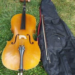 cello with bow