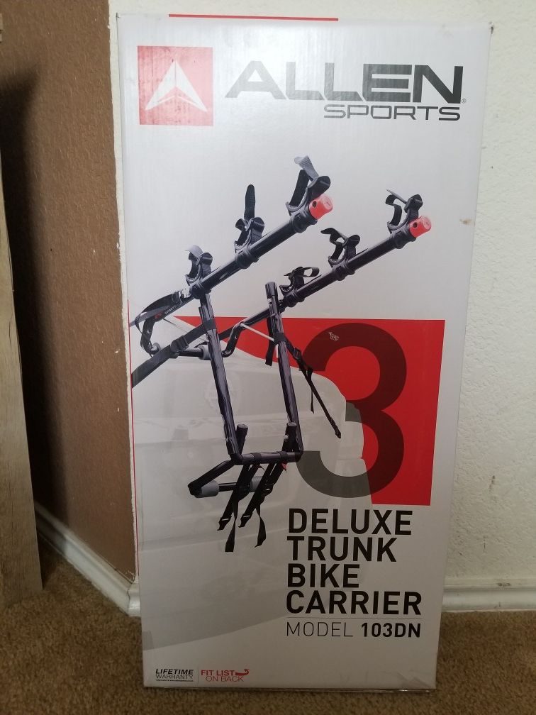 Bike carrier brand new