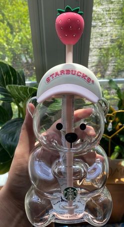 Starbucks pink bear cup