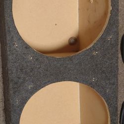 Dual 12" Sub Woofer Box Only